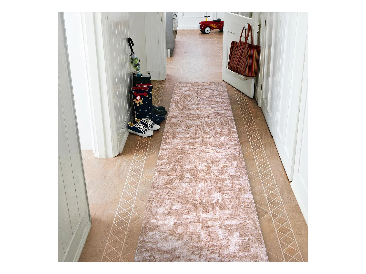 Passatoia SOLID beige 30 CALCESTRUZZO  70x330 cm