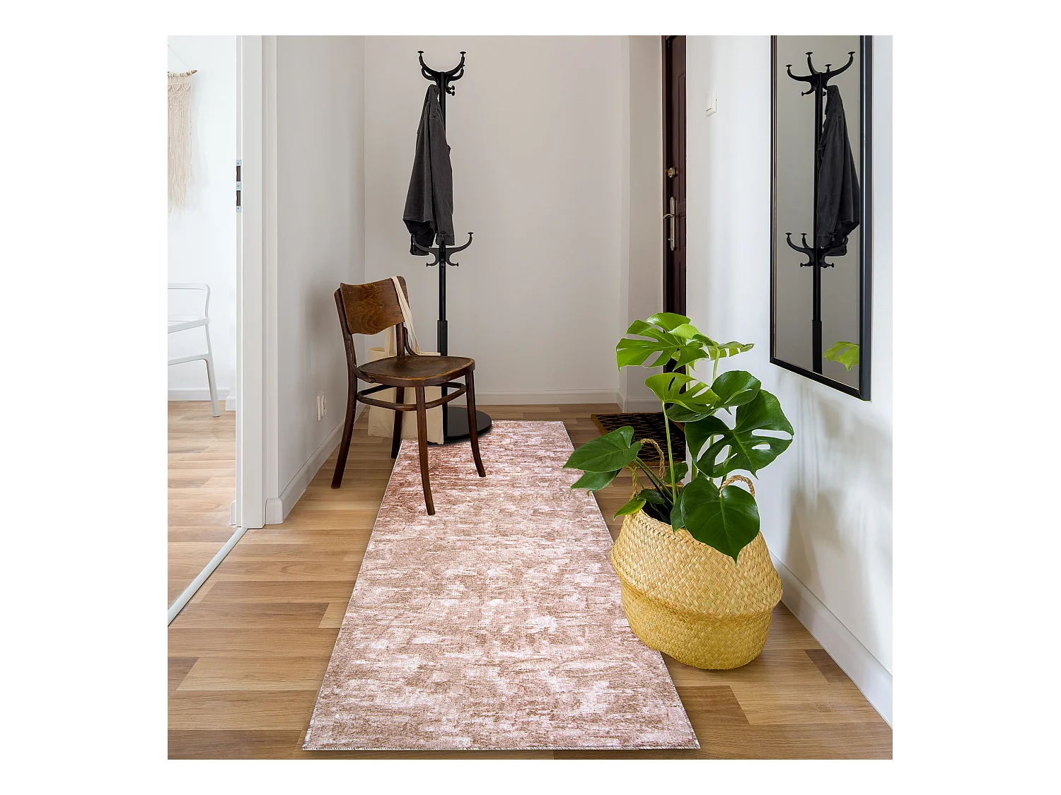 Passatoia SOLID beige 30 CALCESTRUZZO  70x330 cm