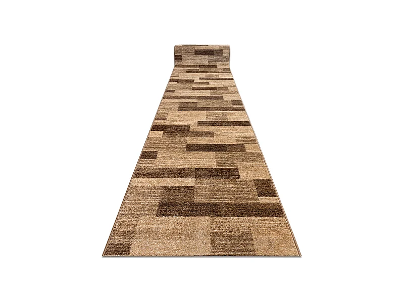 Tapis de couloir KARMEL Deski planches noix 70x310 cm