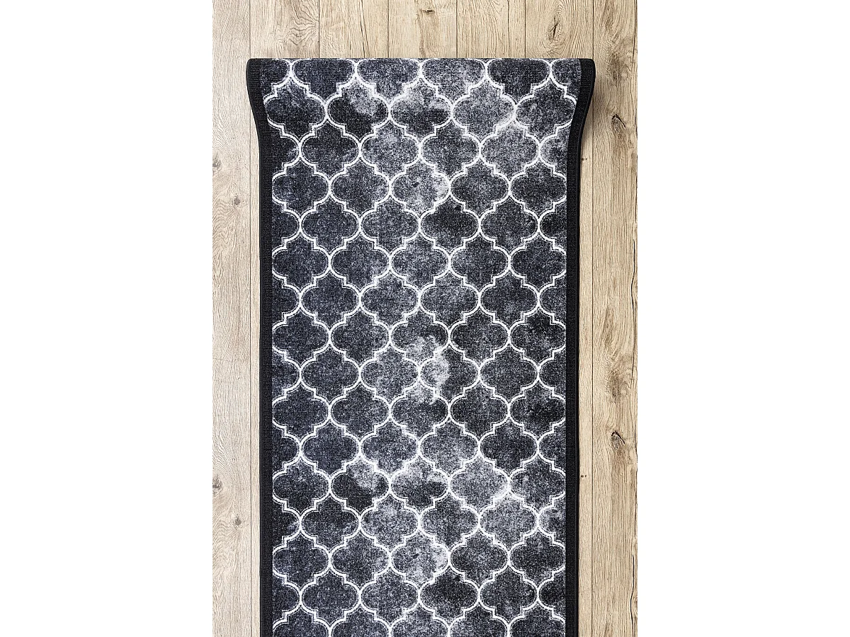 PASSATOIA gommata CLOVER grigio 80x1350 cm