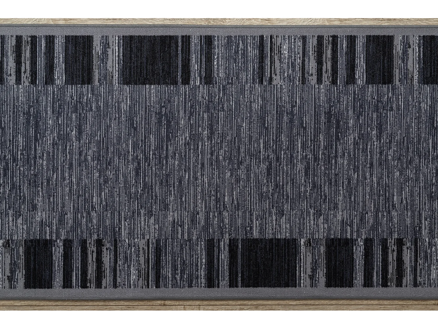 TAPIS DE COULOIR antidérapant ADAGIO gris 110x620 cm