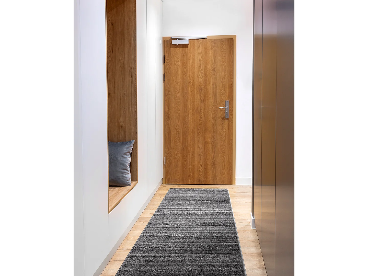 Chodnik SILVER Sahara pustynia, piasek szary 100cm 100x530 cm