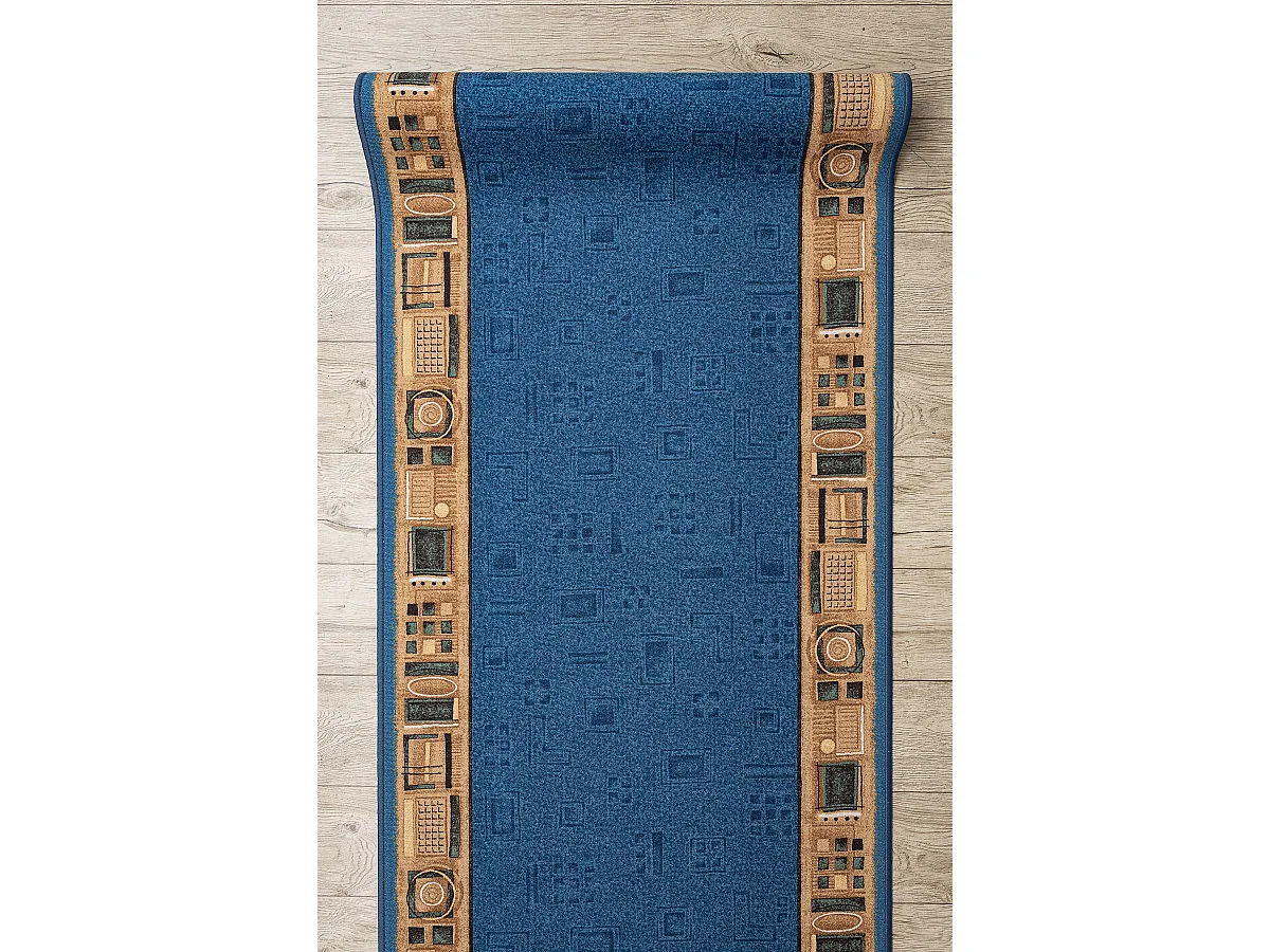 Gegummeerde bestrating JENA blauw 100x310 cm