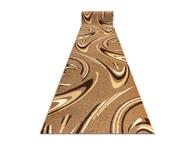 Tapis de couloir KARMEL FRYZ - CAFÉ noix 100x470 cm