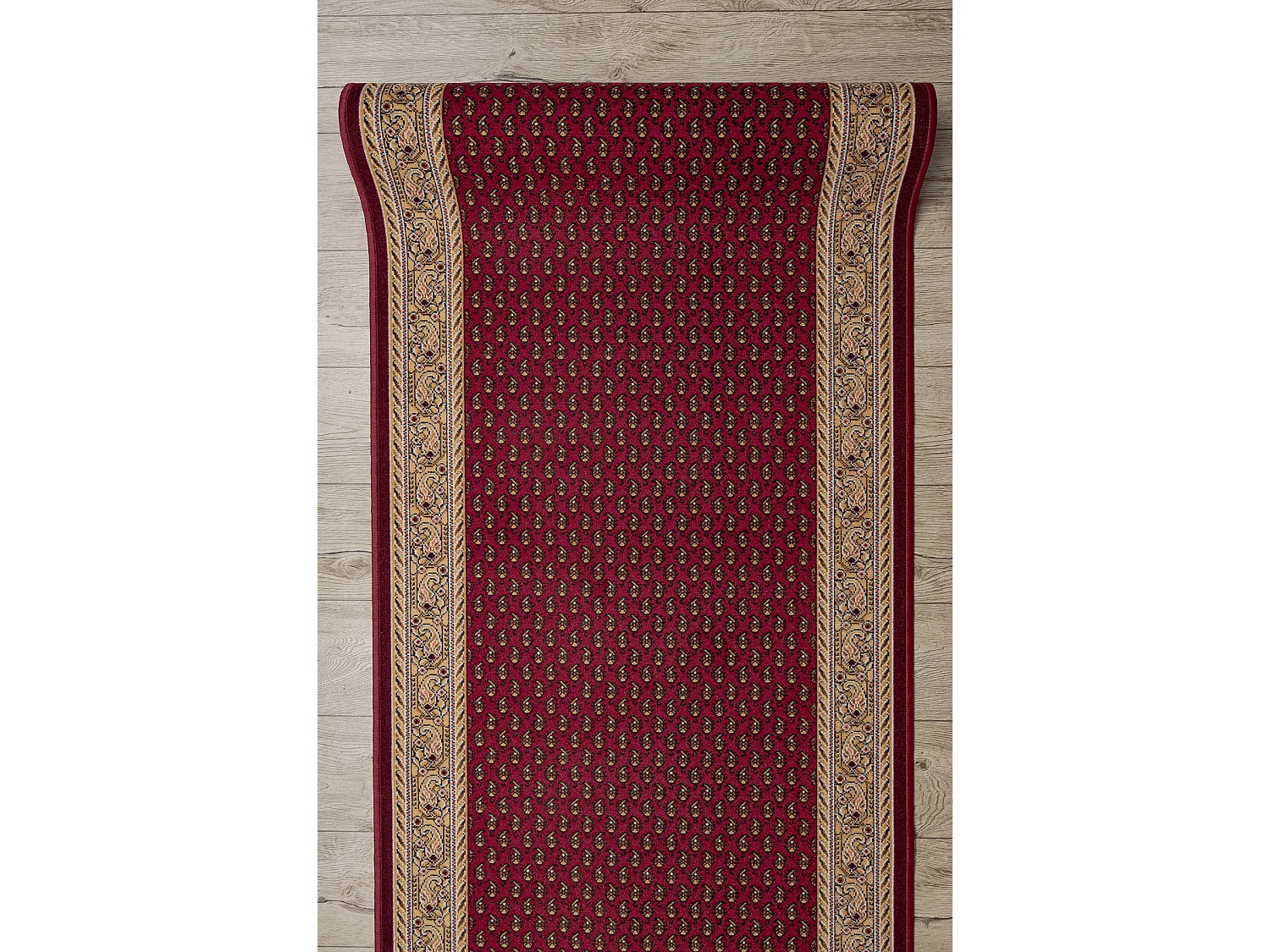 TAPIS DE COULOIR ANTIDÉRAPANT INCA bordeaux 67x860 cm