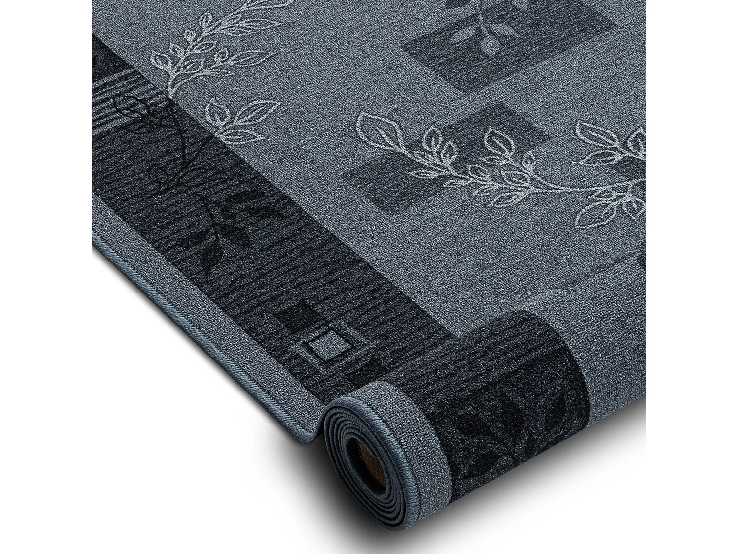 TAPIS DE COULOIR ANTIDÉRAPANT AGADIR cendré 67x110 cm