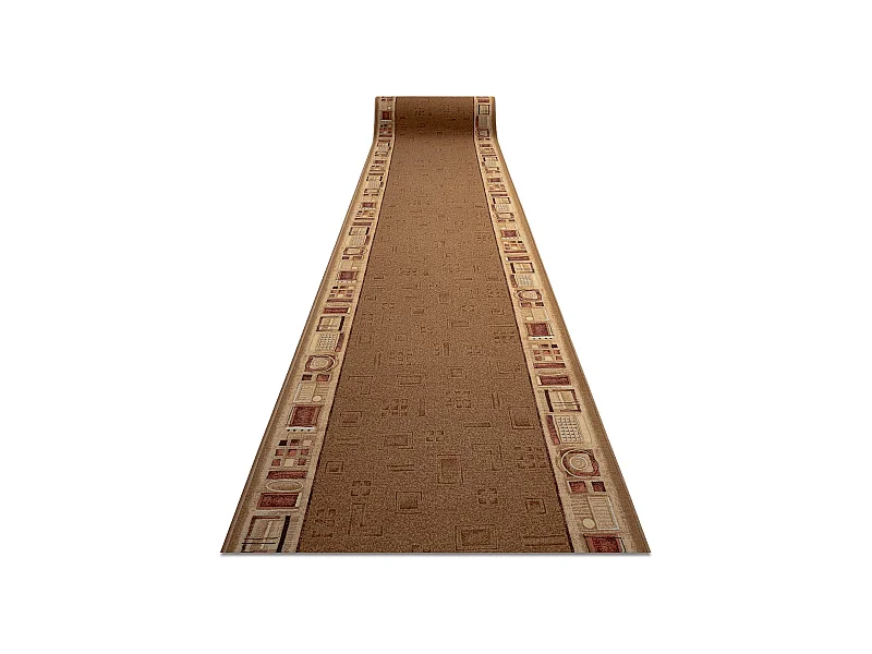 TAPIS DE COULOIR ANTIDÉRAPANT JENA beige 100x470 cm
