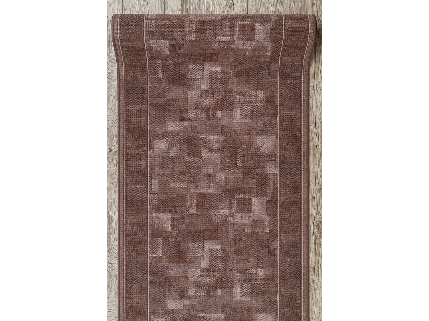 PASSATOIA GOMMATA TRIBE marrone 80x800 cm