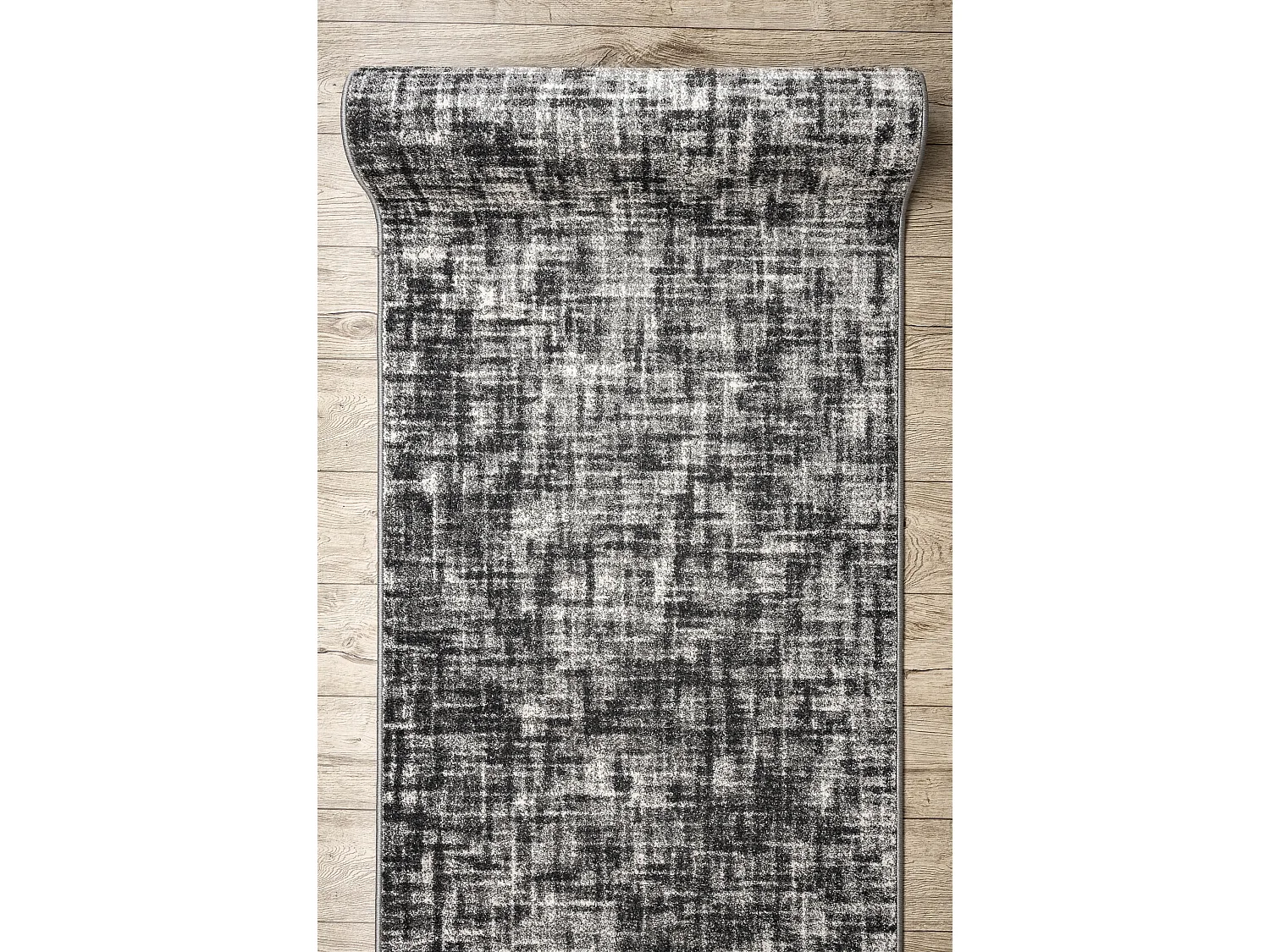 Läufer SILVER Fasti Gitter grau 70x880 cm