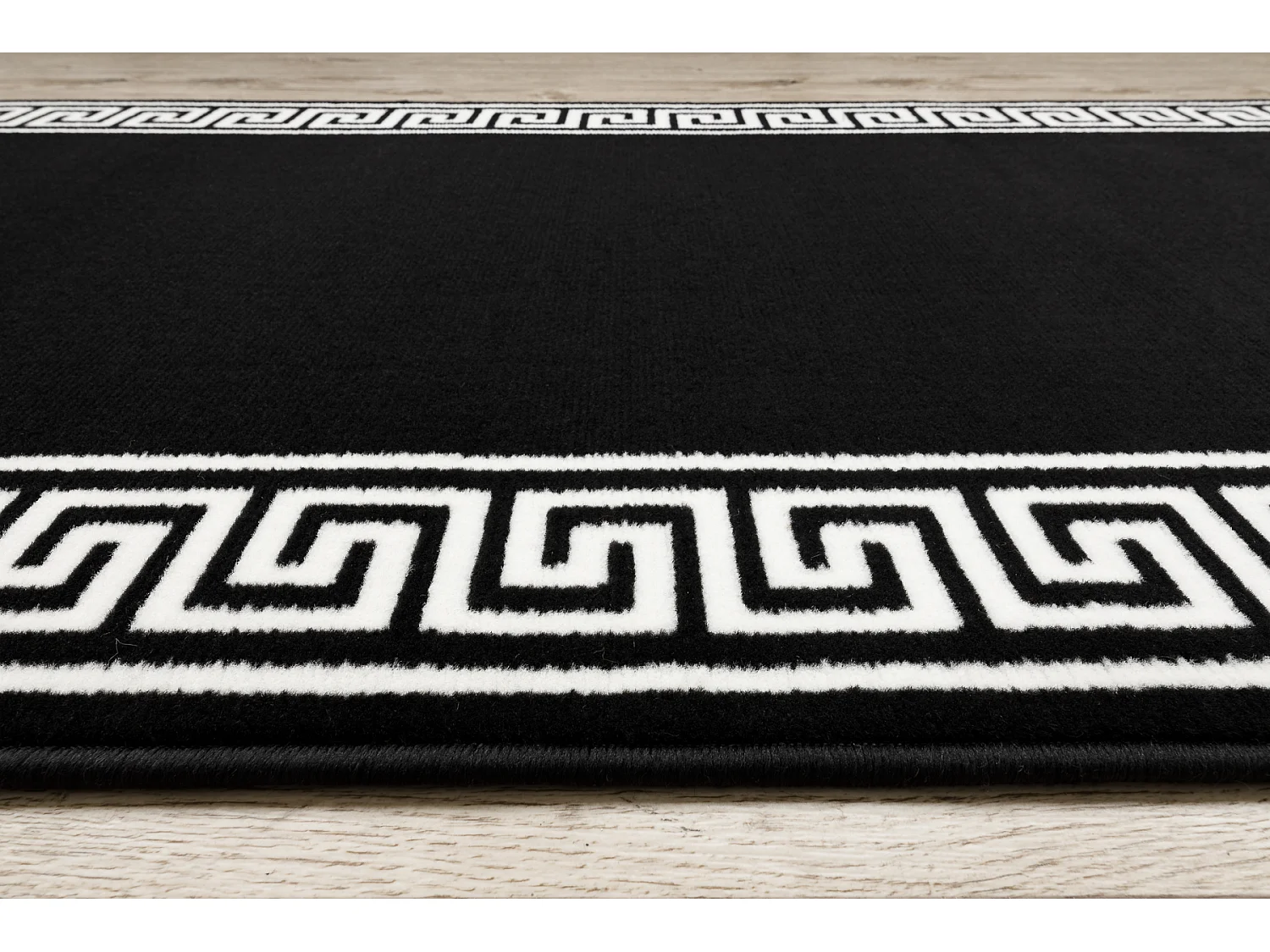 PASSADEIRA BCF MORAD Grek grego preto 70x540 cm