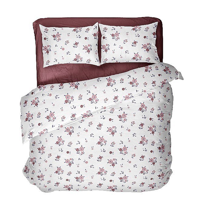 Kit de courtepointe en patchwork floral - Kit de courtepointe