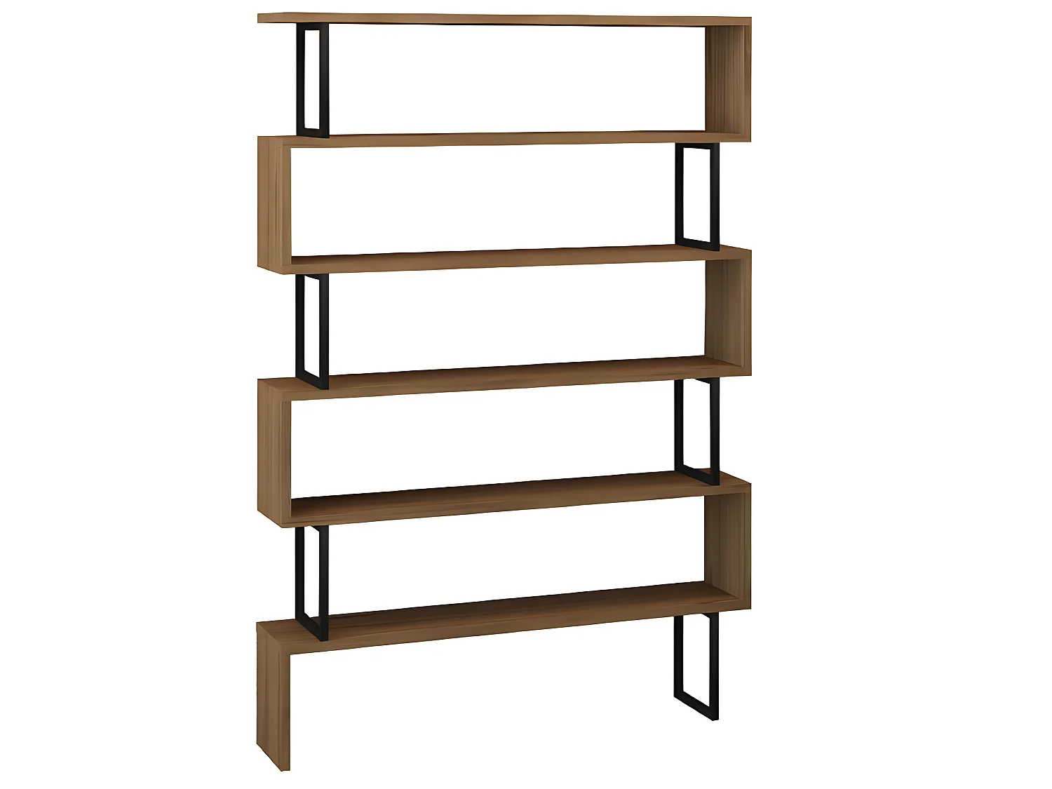 Boekenkast Monsaraz - Eik - 135x25,5x195 cm - EPIKASA