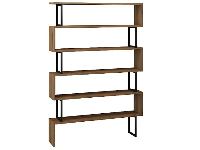 Boekenkast Monsaraz - Eik - 135x25,5x195 cm - EPIKASA