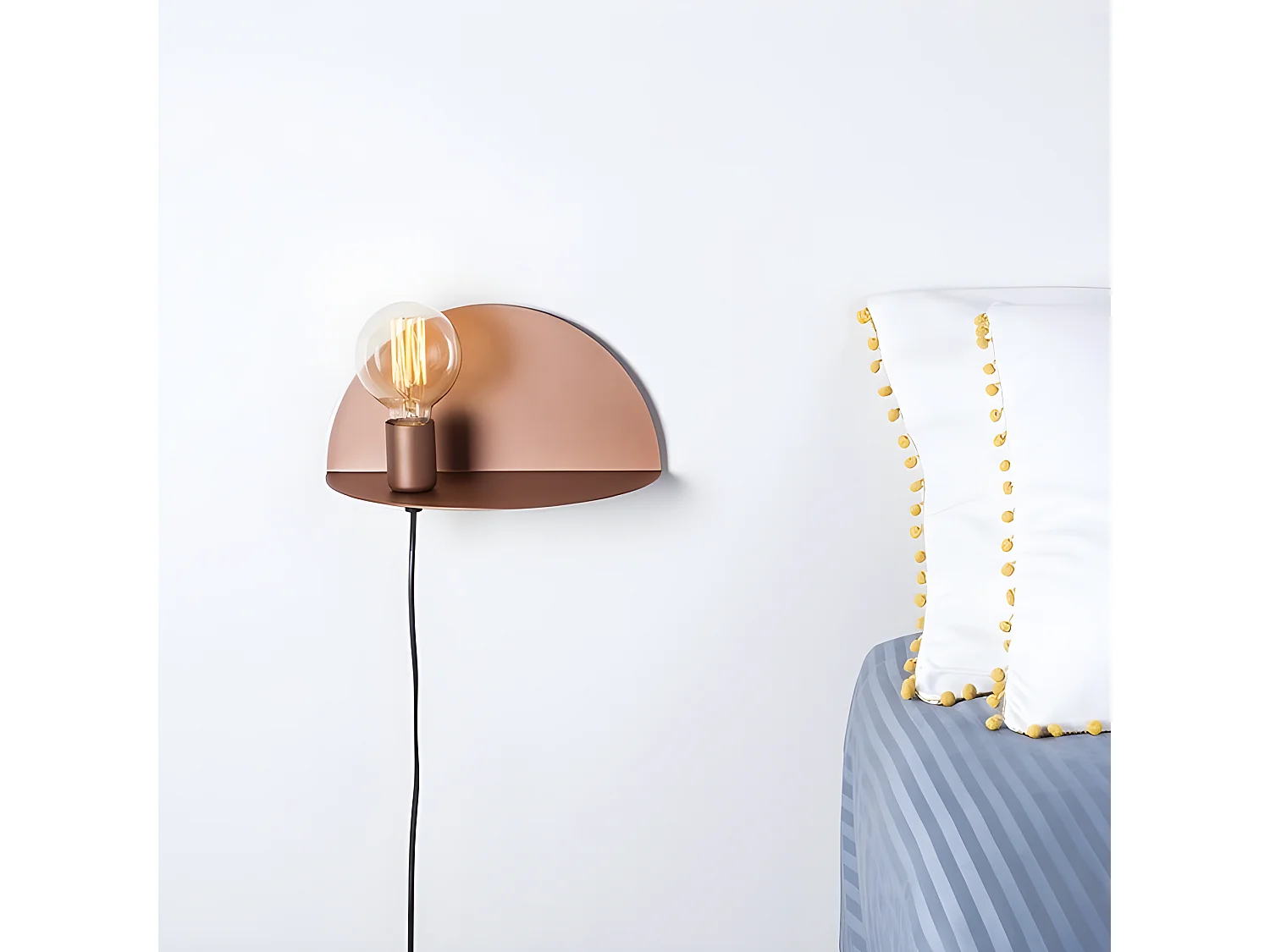 Applique Murale Shelfie - Cuivre - 30 x 15 x 15 cm