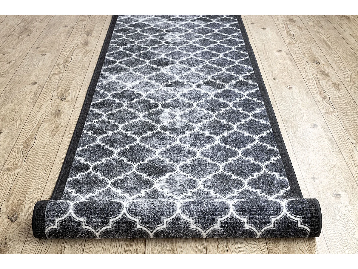 Läufer Antirutsch CLOVER grau 100x910 cm