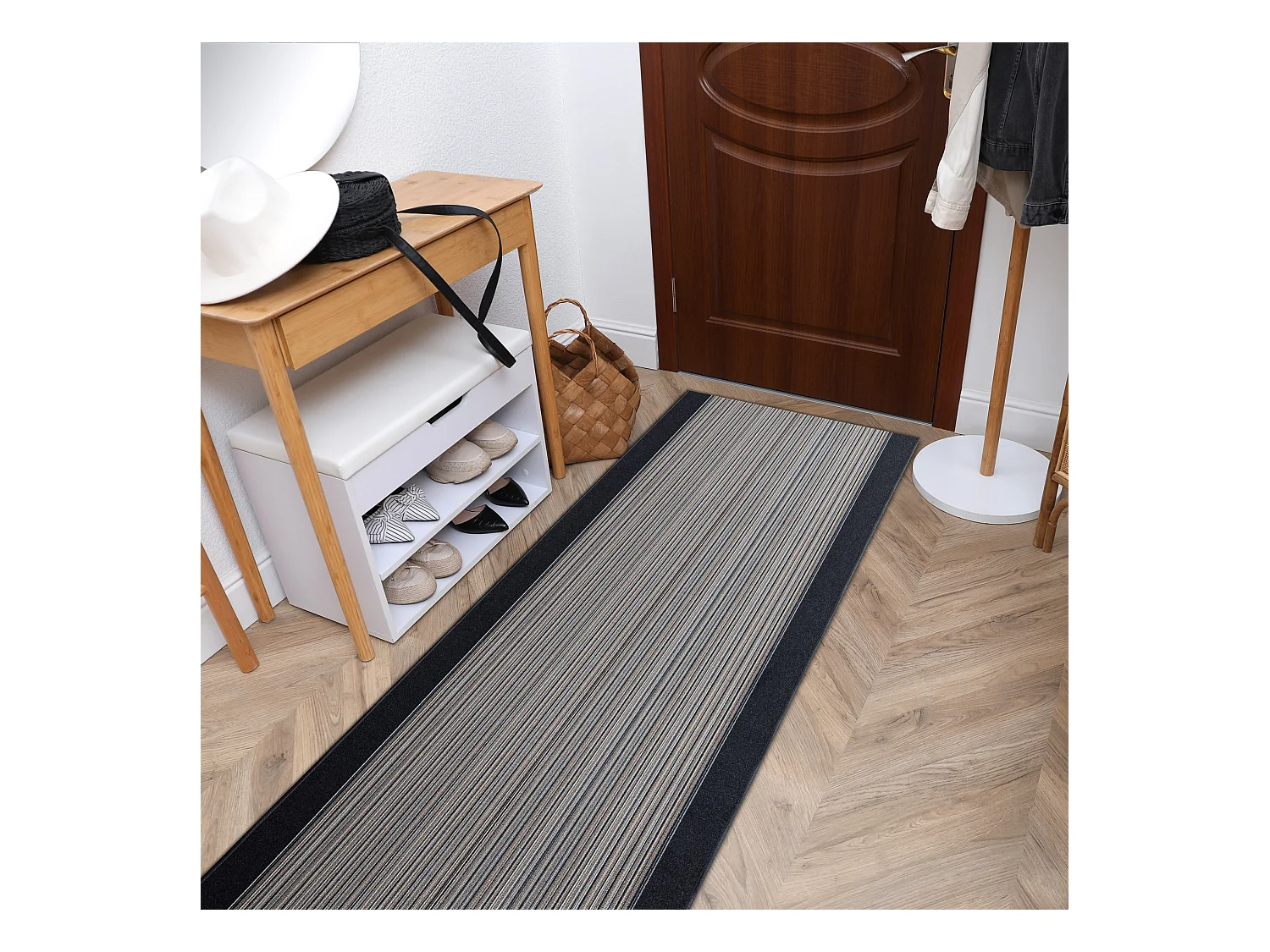 Läufer CARNABY grau 67x620 cm