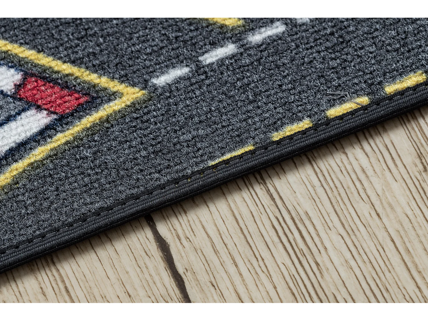 TAPIS REBEL ROADS Racers 97 Rues, voitures antidérapant pour enfants  95x133 cm