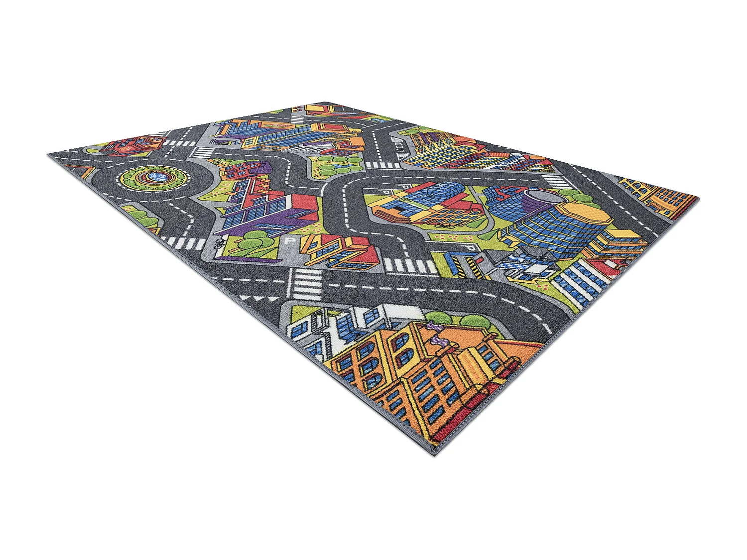 TAPIS REBEL ROADS Urban life 97 Métropole, rues antidérapant pour en 95x133 cm