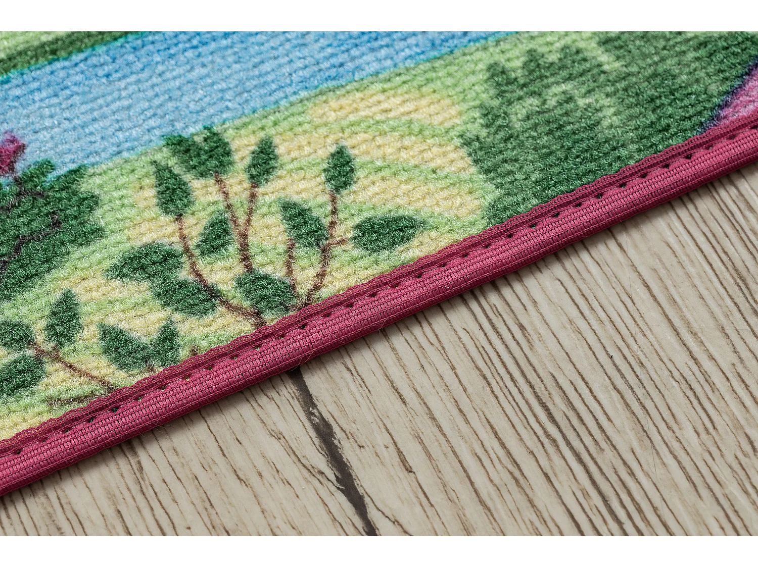 TAPIS REBEL ROADS Candy Town 27 antidérapant pour enfants - / vert 95x133 cm