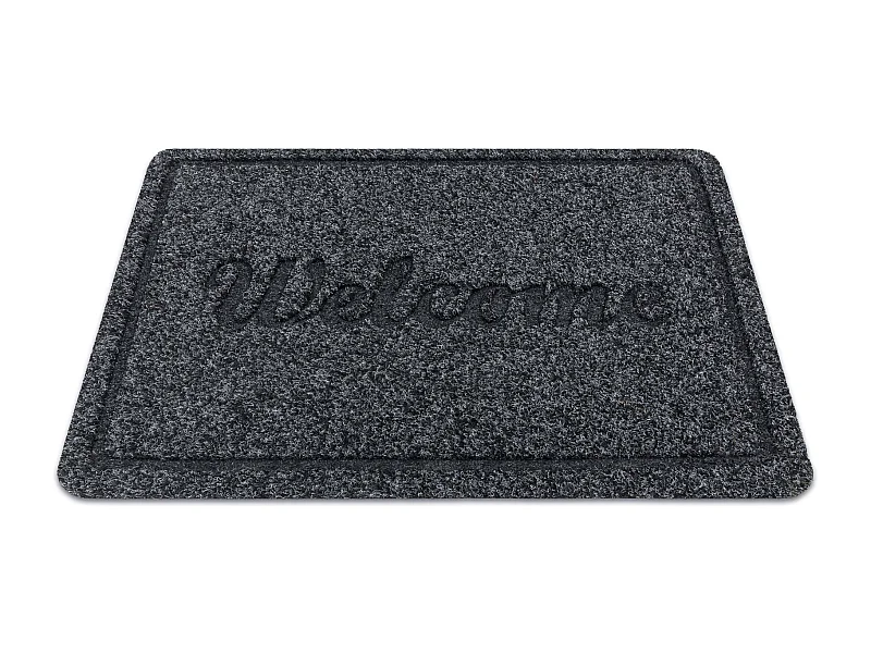 Alfombrilla antideslizante WELCOME 2098 exterior, interior - antracita 50x80 cm