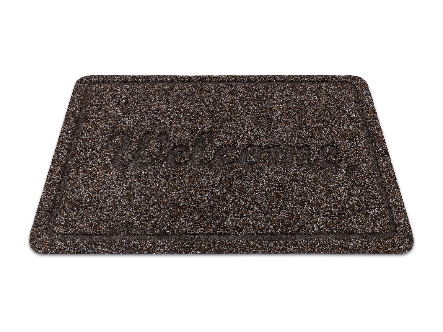 Doormate anti-deslizamento WELCOME 7097 exterior, interior em - castan 40x60 cm