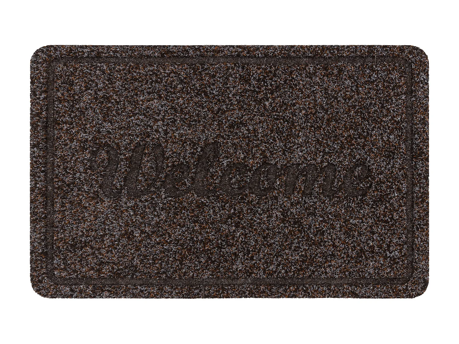 Doormate anti-deslizamento WELCOME 7097 exterior, interior em - castan 40x60 cm