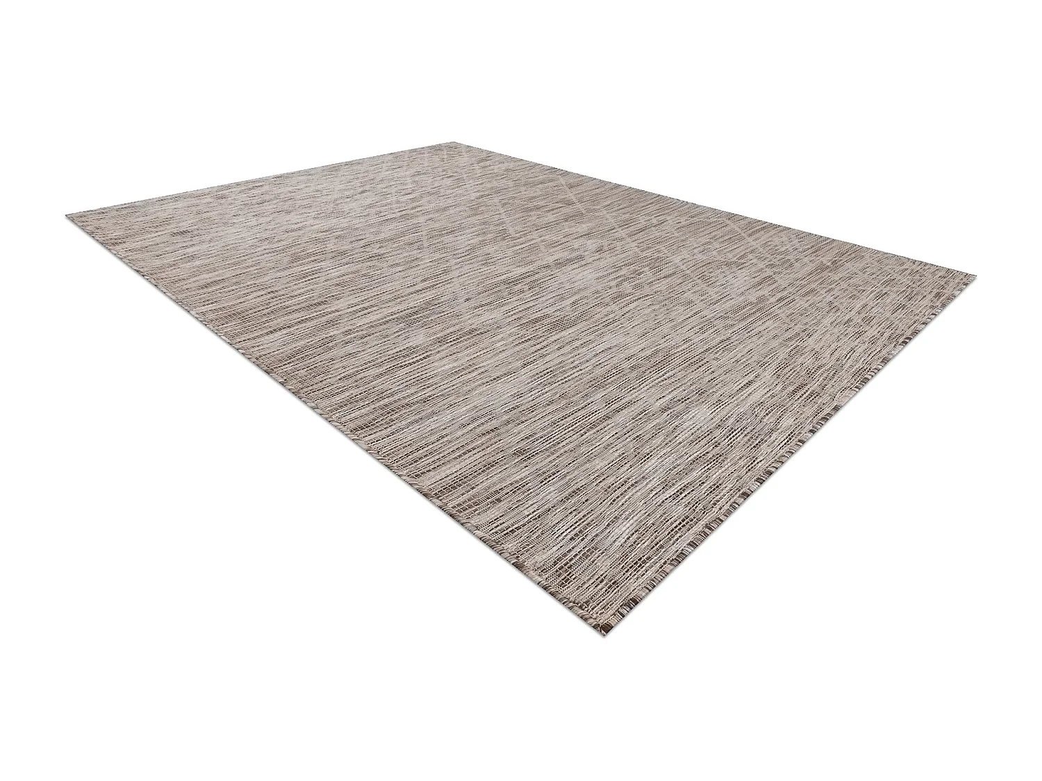 Tapis SIZAL PATIO 3077 Boho tissé à plat - naturel, beige 194x290 cm