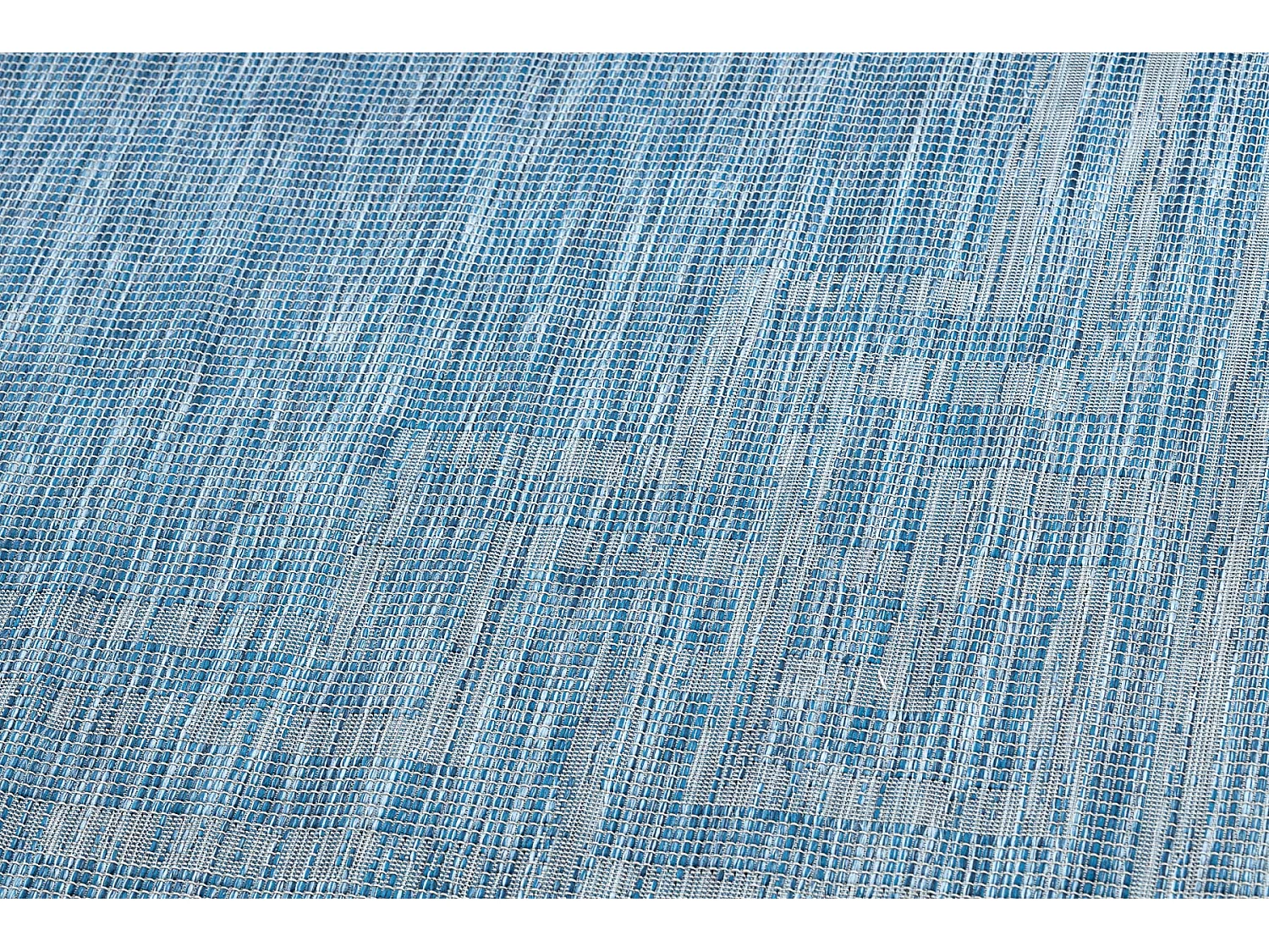 Sisal tapijt SISAL PATIO 3071 grieks marineblauw / beige 194x290 cm