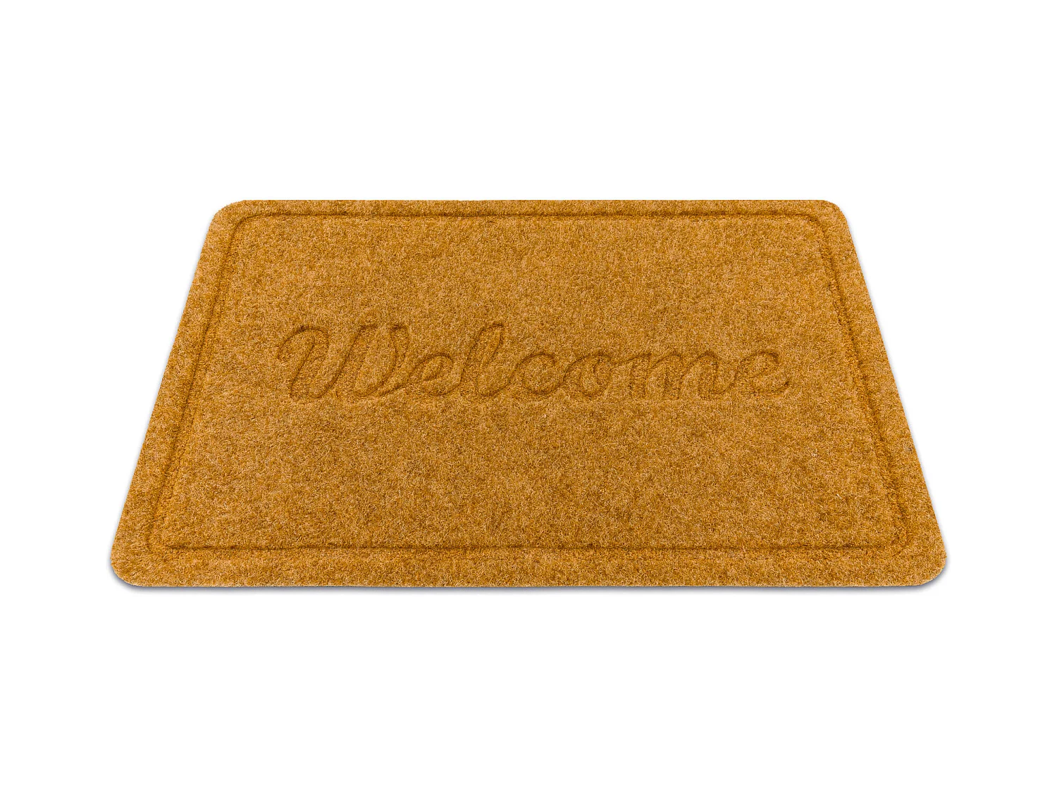 Doormate anti-deslizamento WELCOME 1208 exterior, interior em - noix d 40x60 cm