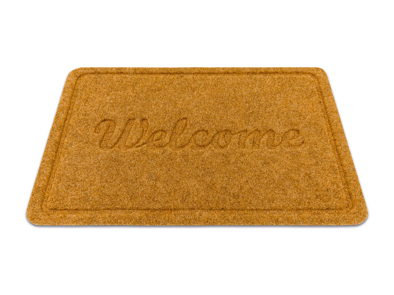 Doormate anti-deslizamento WELCOME 1208 exterior, interior em - noix d 40x60 cm