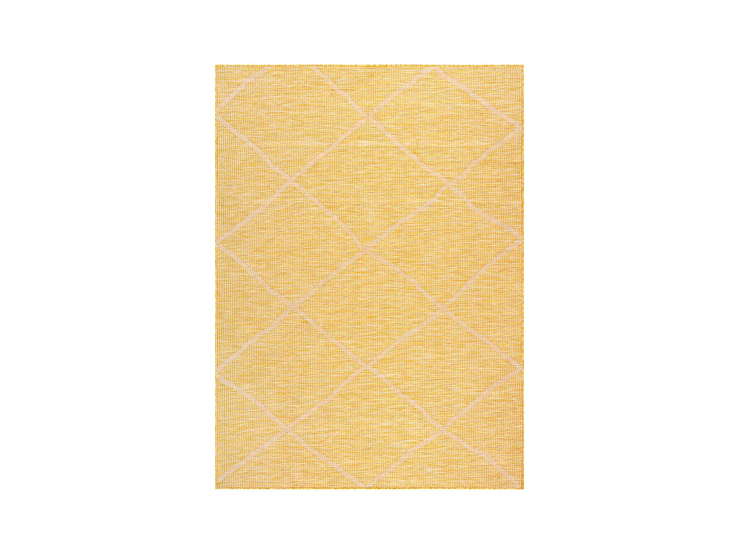 Sisal tapijt SISAL PATIO 3075 diamanten geel / beige 194x290 cm