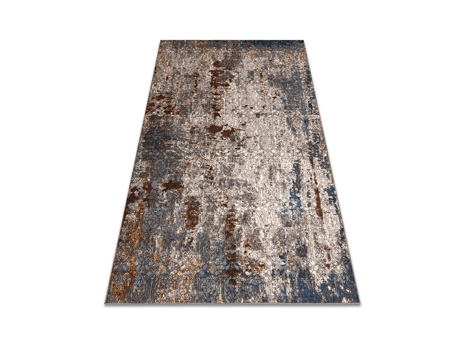 Tappeto NAIN Ornamento vintage 7700/51622 beige / blu scuro / terracot 120x170 cm