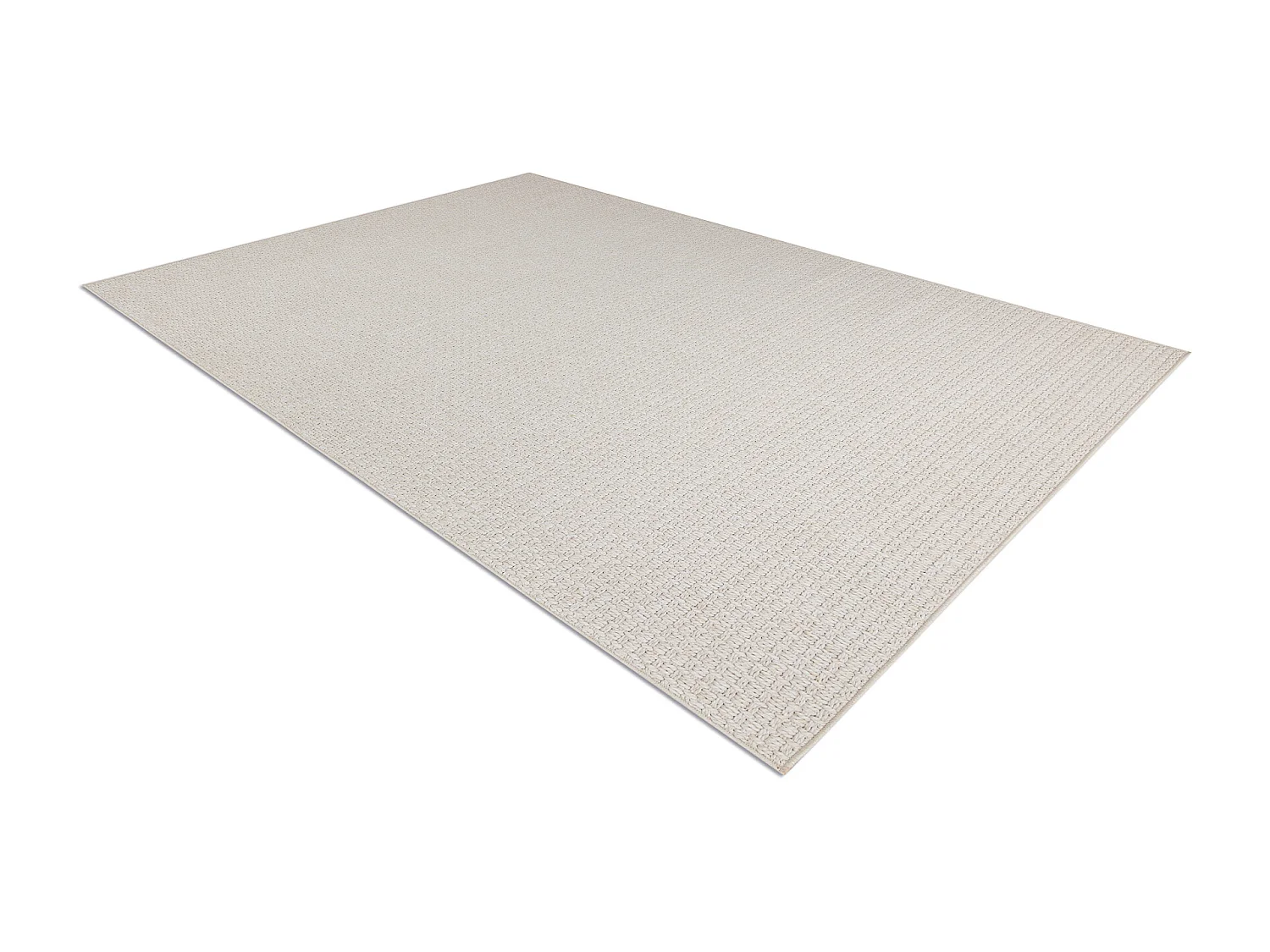 Tapis ORIGI 3561 crème - ficelle SISAL tissée à plat 58x100 cm