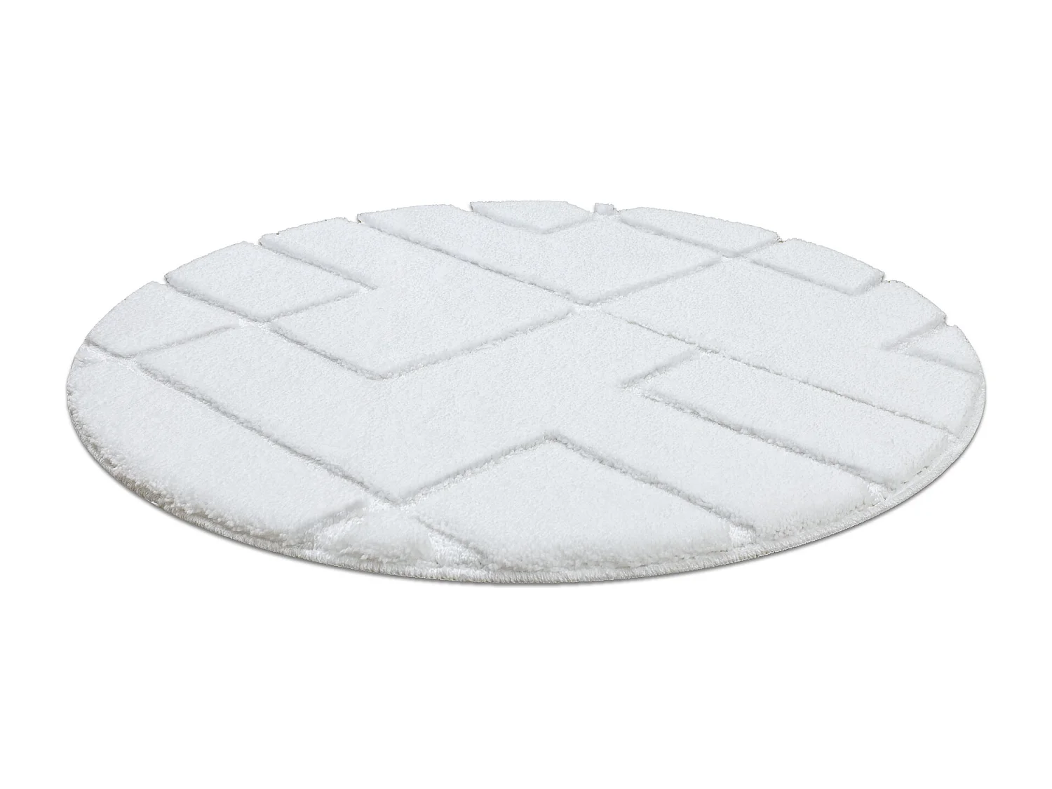 Tapis de salle de bain SUPREME cercle LINES, lignes, antidérapant, do cercle 50 cm