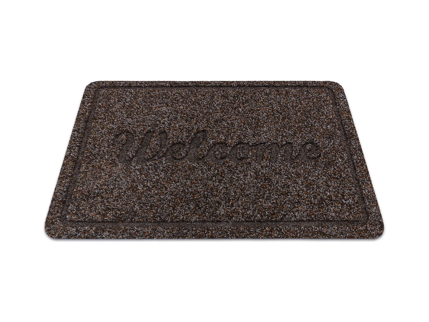 Doormate anti-deslizamento WELCOME 7097 exterior, interior em - castan 50x80 cm