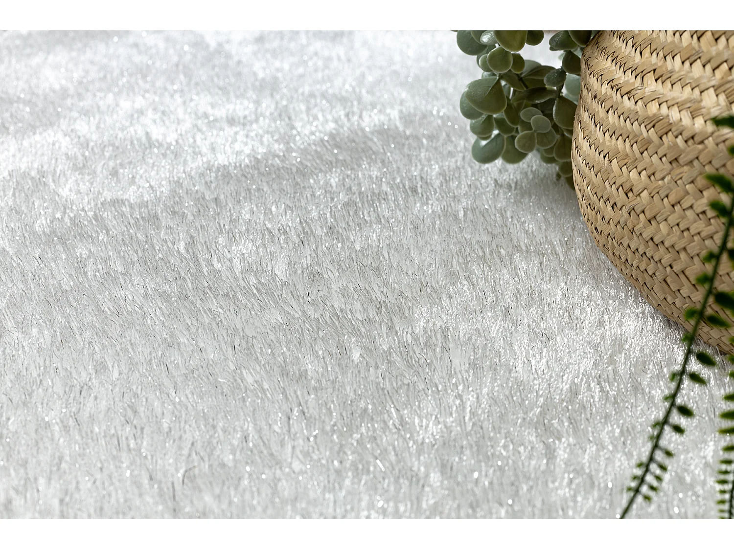 Tapis de salle de bain SYNERGY cercle, glamour, antidérapant, doux -  cercle 50 cm