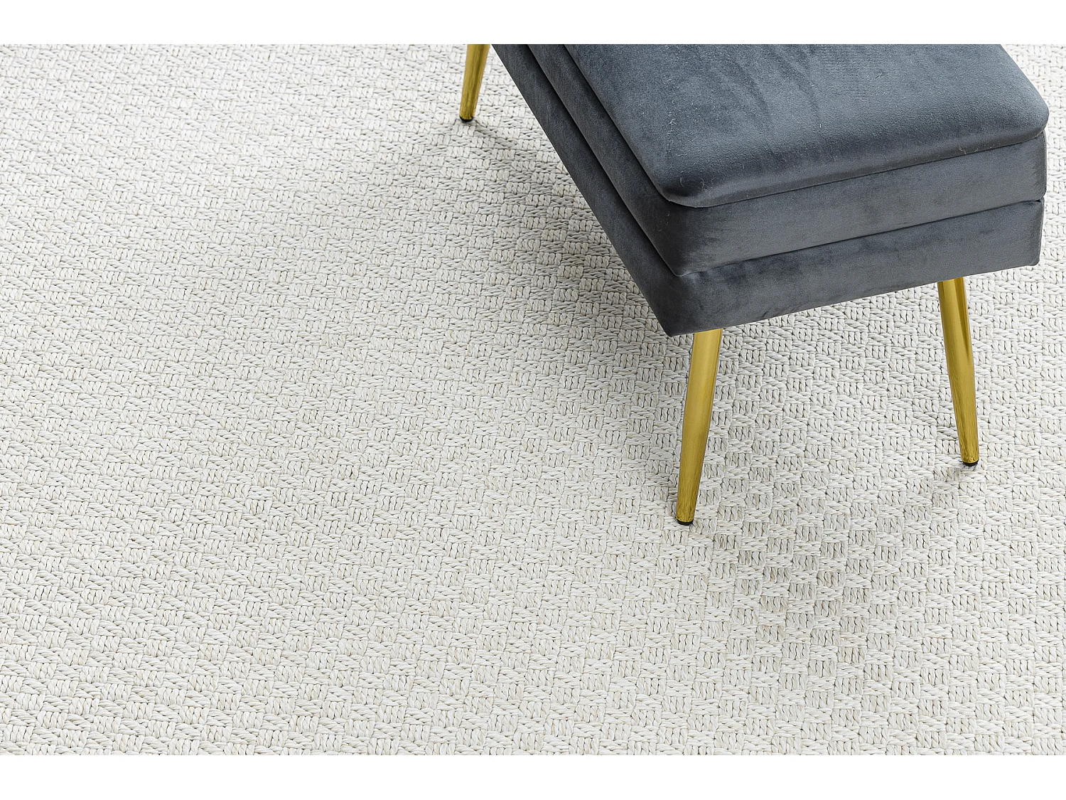 Tapijt ORIGI 3661 crème - platgeweven SISAL - koord 116x170 cm