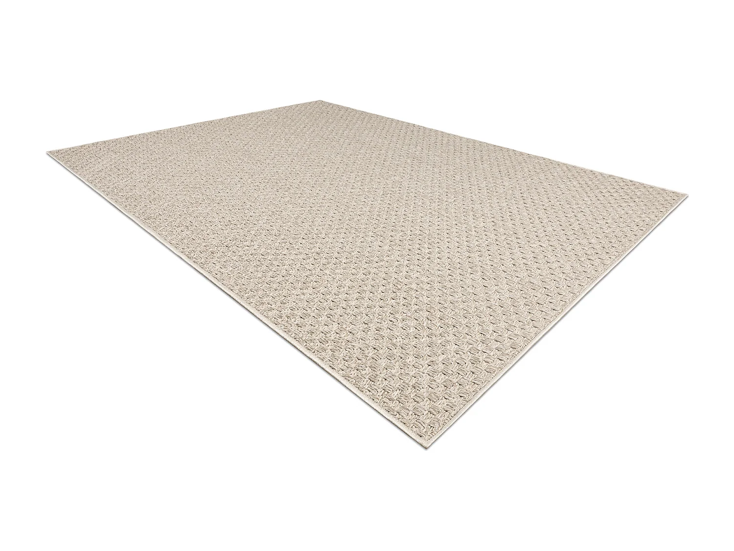 Tapis ORIGI 3661 beige - ficelle SISAL tissée à plat 194x290 cm