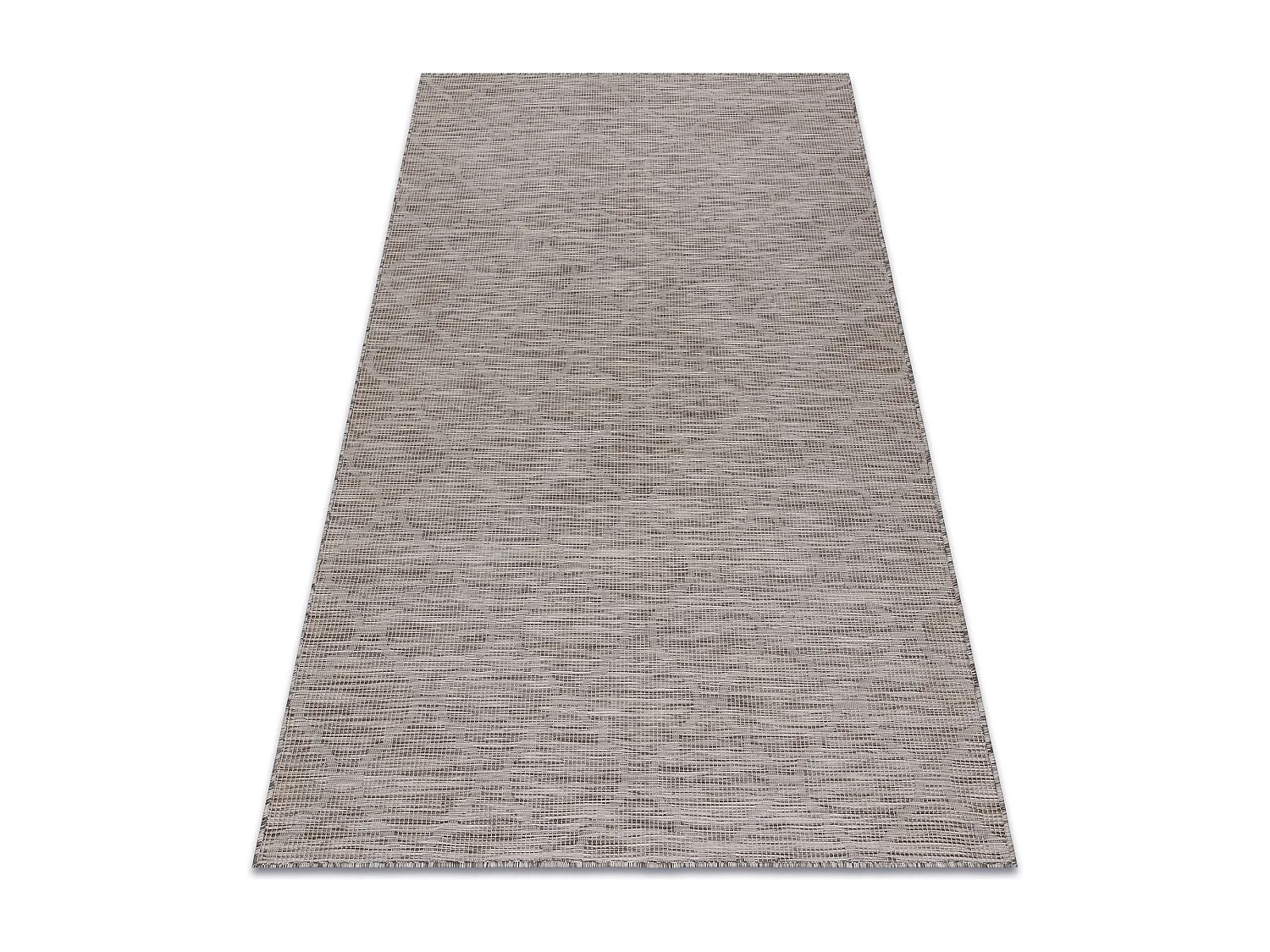 Tapis SIZAL PATIO 3069 Treillis marocain tissé à plat - naturel, bei 194x290 cm