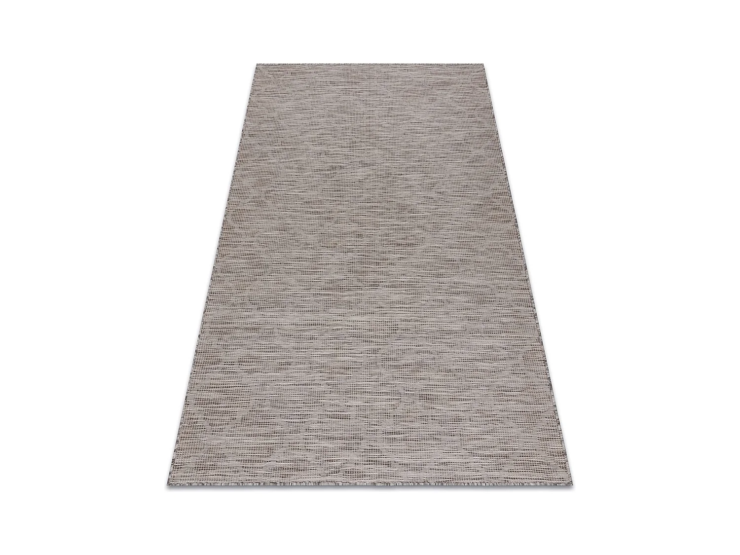 Tapis SIZAL PATIO 3069 Treillis marocain tissé à plat - naturel, bei 194x290 cm