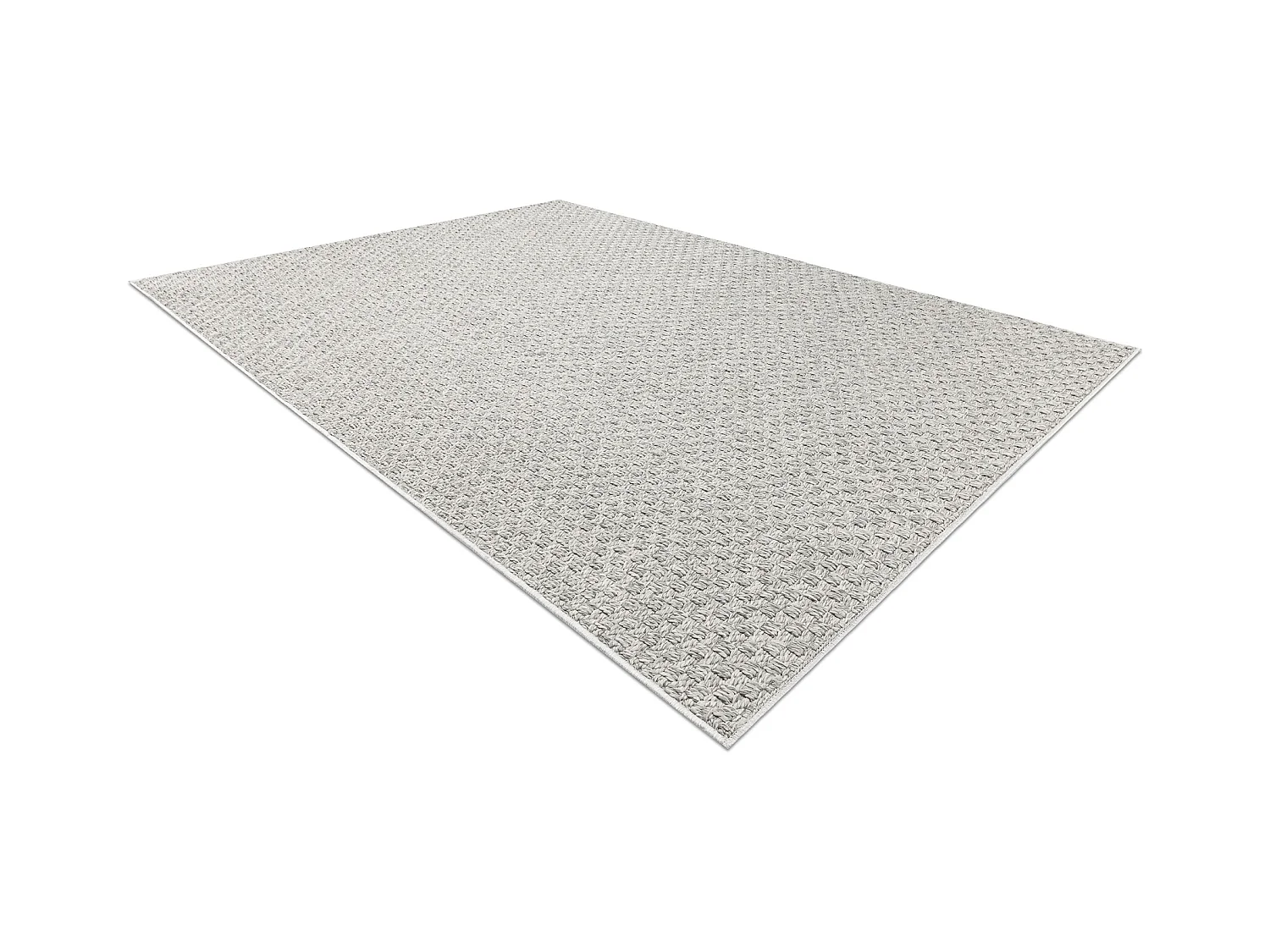 Tapis ORIGI 3661 gris - ficelle SISAL tissée à plat 58x100 cm
