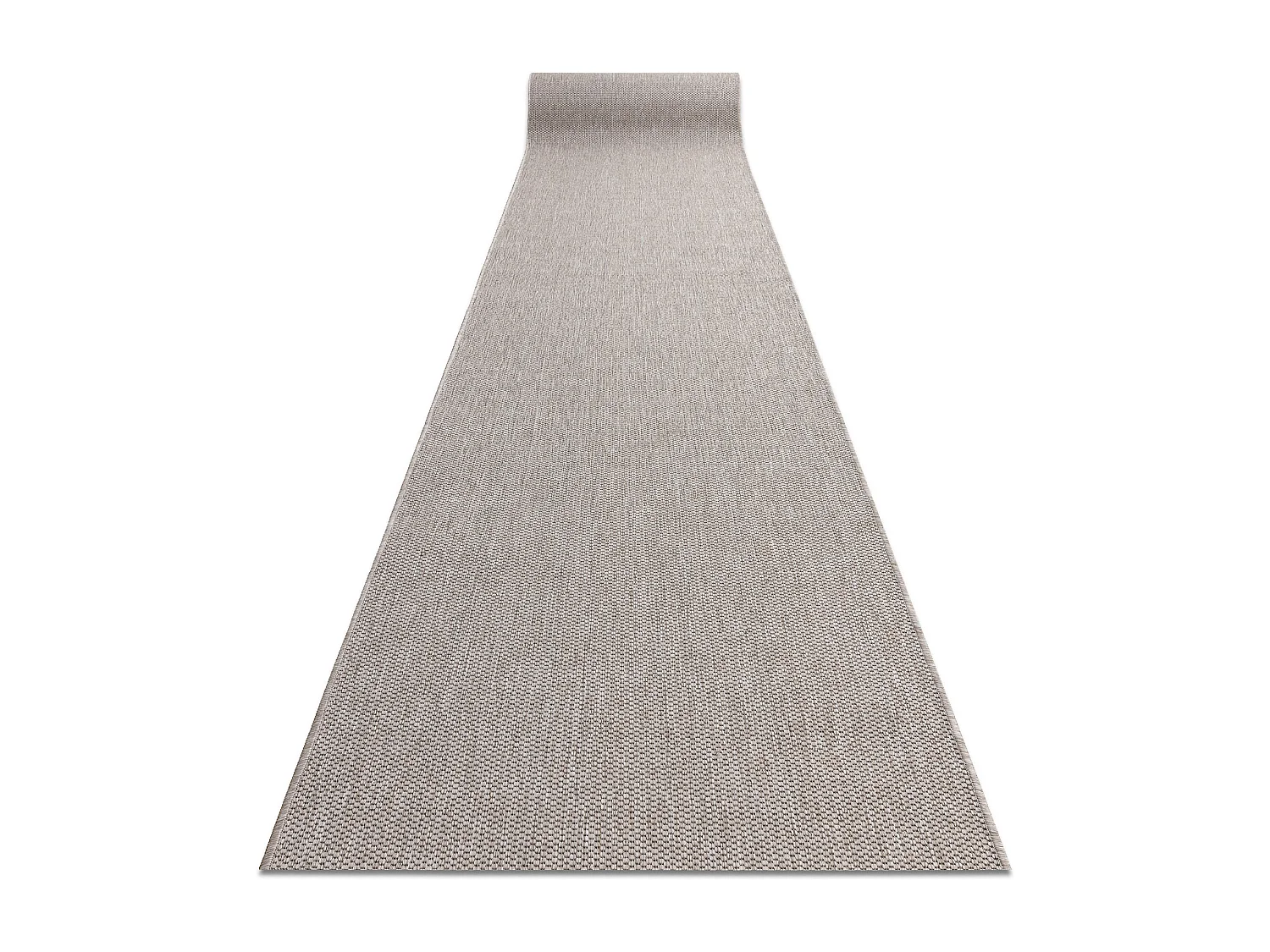TAPIS DE COULOIR SIZAL FLOORLUX modèle 20433 argentin LISSE 100x290 cm