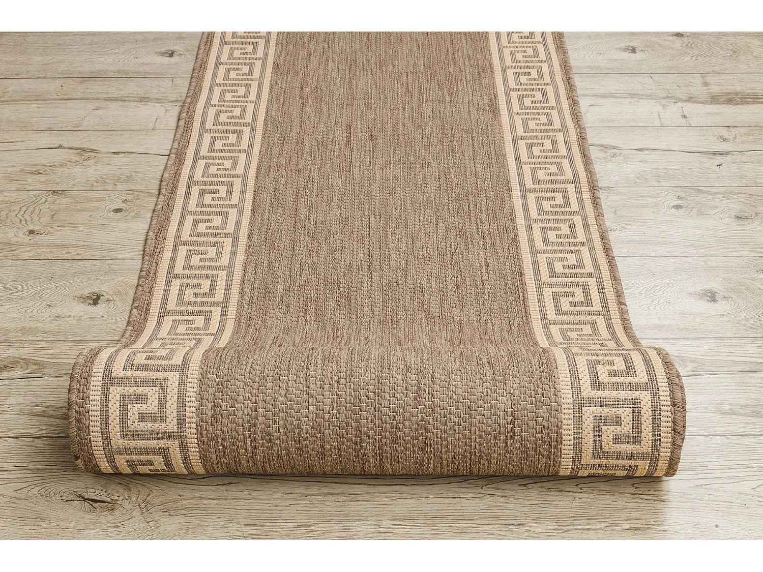 Läufer SIZAL FLOORLUX Modell 20014 coffe / mais 100x660 cm