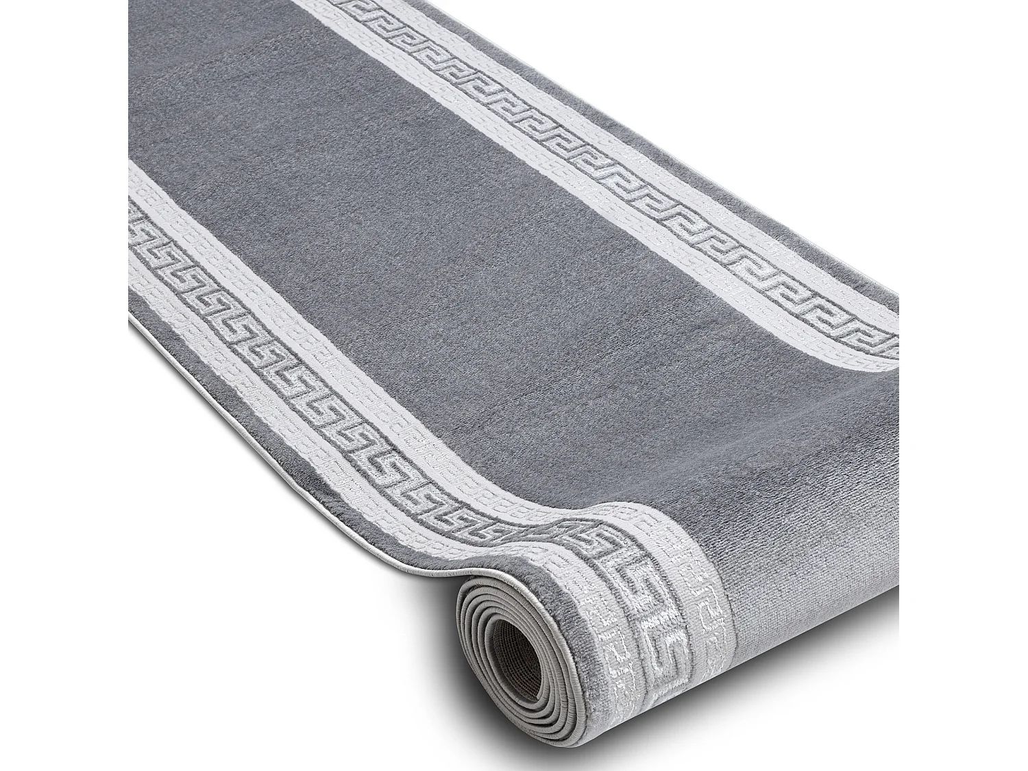 Chodnik Strukturalny MEFE 2813 Ramka, grecki klucz dwa poziomy runa sz 200x110 cm