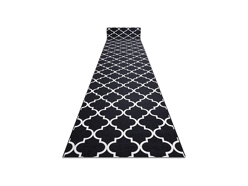 Läufer Antirutsch TRELLIS schwarz 30350 57x740 cm
