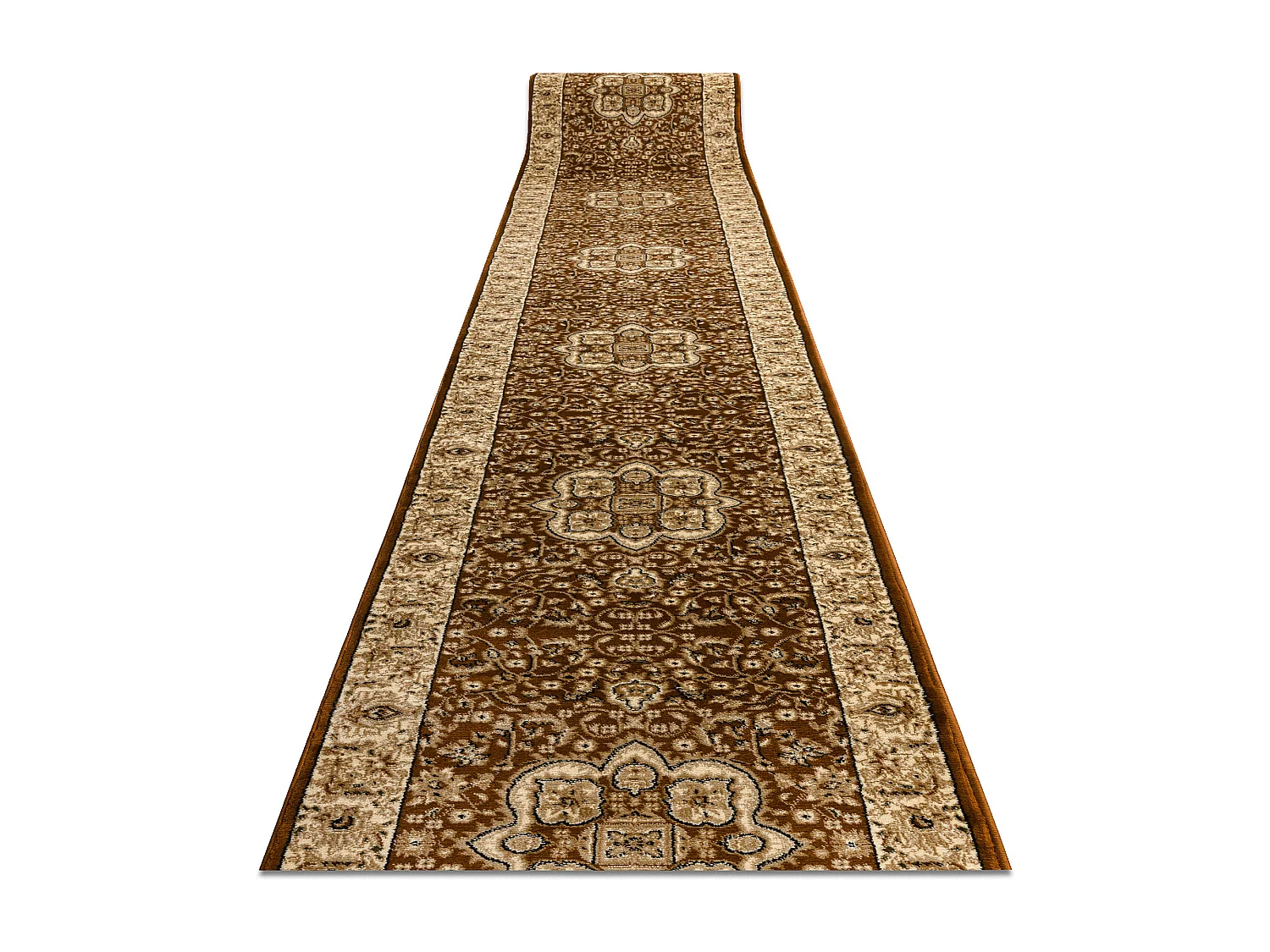 Tapis de couloir HEAT-SET ROYAL AGY 0521 marron 70x890 cm