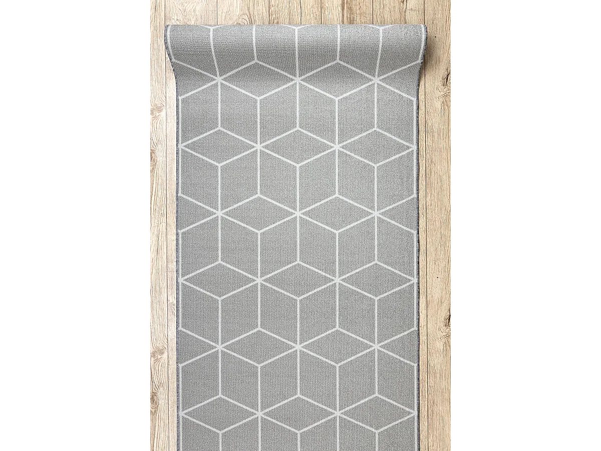 Vloerbekleding met rubber bekleed Drieho guma paars 57x120 cm