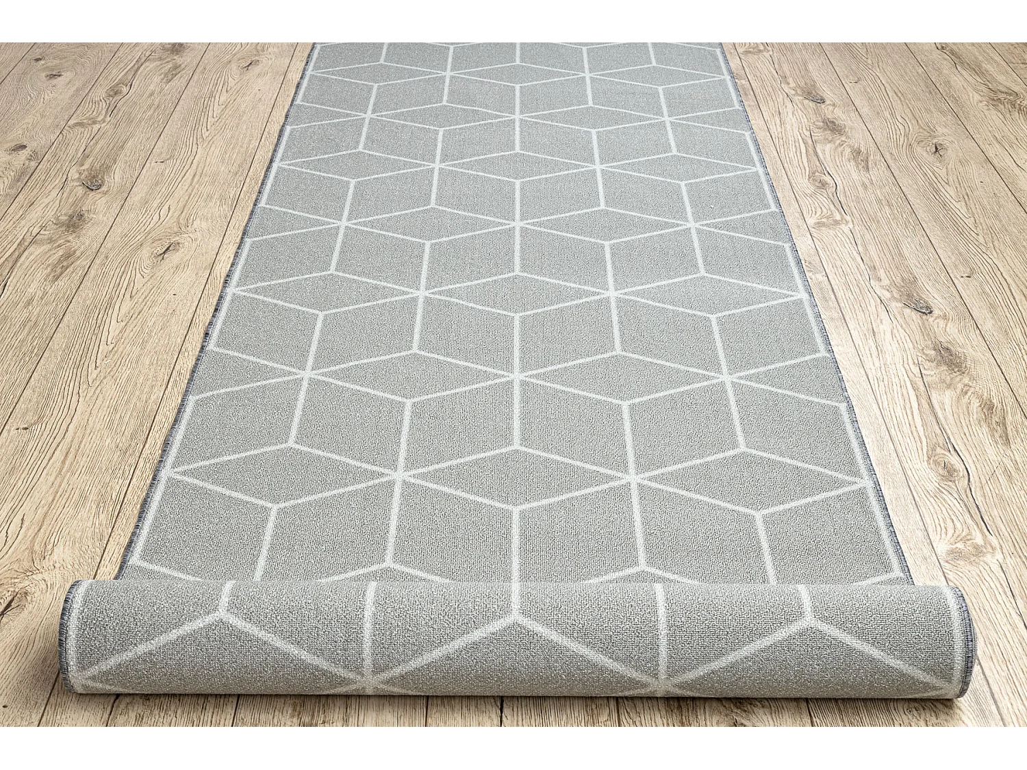 PASSATOIA gommata CUBE cubo la gomma grigio 57x120 cm