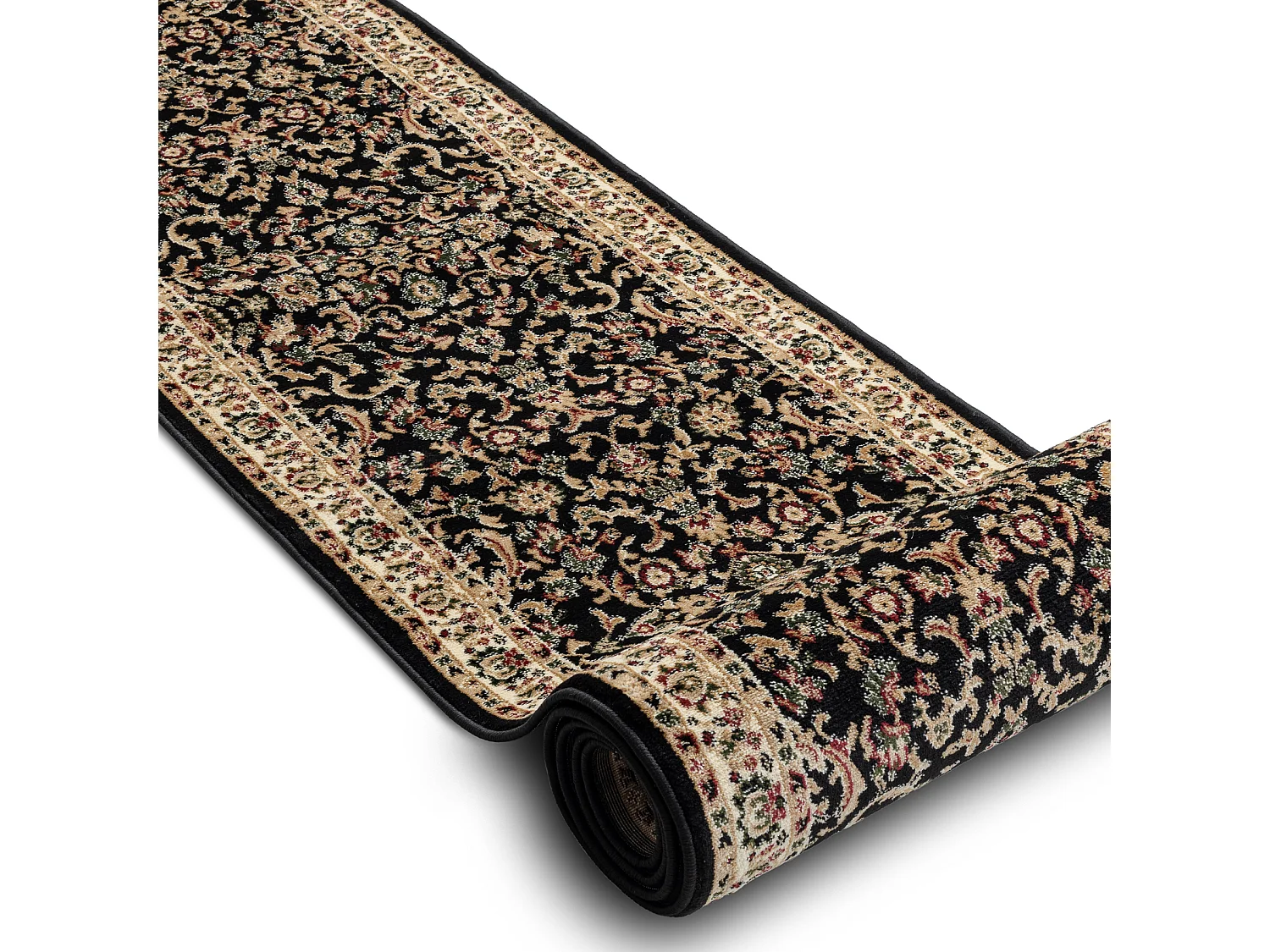 Tapis de couloir HEAT-SET ROYAL ADR 1745 noir 150x140 cm