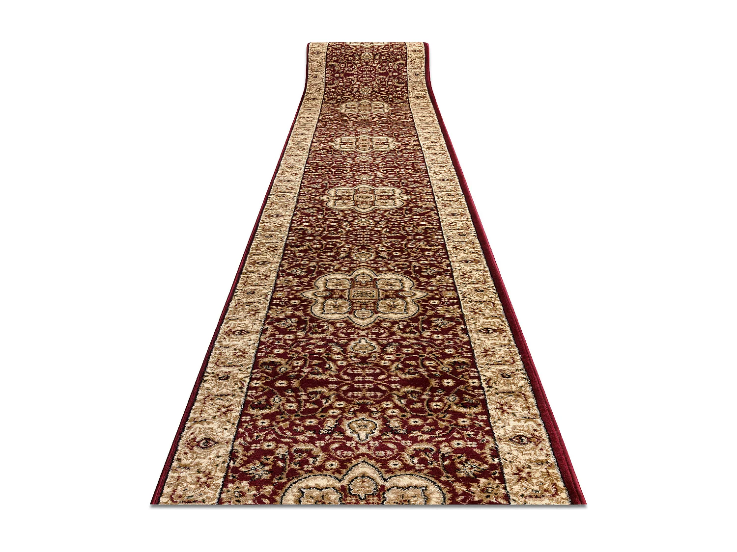 Tapis de couloir HEAT-SET ROYAL AGY 0521 bordeaux 100x690 cm